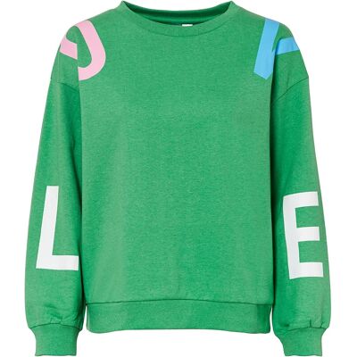 bonprix Mikina oversize z mäkkého bavlneného mixu 44/46 female bonprix Mikina oversize z mäkkého bavlneného mixu 44/46 female