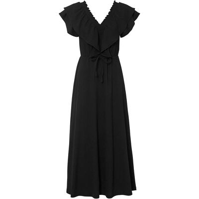 bonprix Maxi šaty s volánom 52/54 female bonprix Maxi šaty s volánom 52/54 female