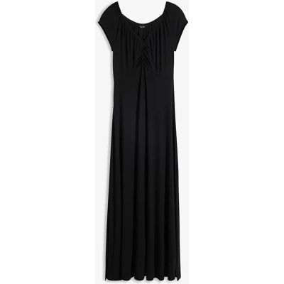 bonprix Maxi šaty z viskózového mixu 32/34 female bonprix Maxi šaty z viskózového mixu 32/34 female