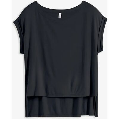bonprix Tričko oversized z padavej viskózy 44/46 female bonprix Tričko oversized z padavej viskózy 44/46 female