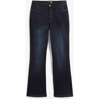 bonprix Džínsy bootcut s pohodlným vysokým pásom 52 female bonprix Džínsy bootcut s pohodlným vysokým pásom 52 female
