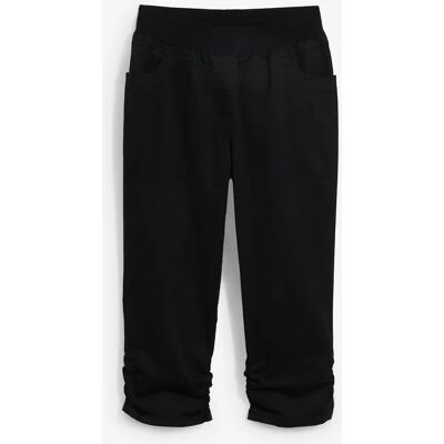 bonprix Bavlnené capri nohavice s pohodlným pásom 44 female bonprix Bavlnené capri nohavice s pohodlným pásom 44 female