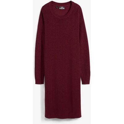 bonprix Pletené vrúbkované šaty, oversize 40/42 female bonprix Pletené vrúbkované šaty, oversize 40/42 female