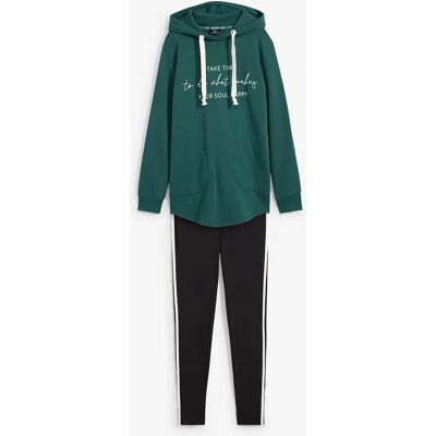 bonprix Joggingové oblečenie: dlhá mikina a legíny (2-dielne) 56/58 female bonprix Joggingové oblečenie: dlhá mikina a legíny (2-dielne) 56/58 female