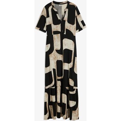 bonprix Maxi šaty z jemného viskózovéhu mixu 32/34 female bonprix Maxi šaty z jemného viskózovéhu mixu 32/34 female