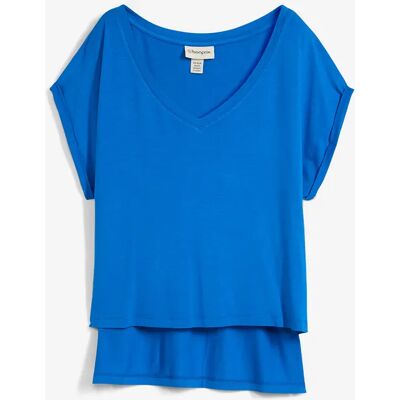 bonprix Tričko oversized, z padavého mixu viskózu 40/42 female bonprix Tričko oversized, z padavého mixu viskózu 40/42 female