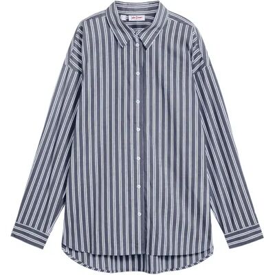 bonprix Košeľová blúzka z čistej bavlny, oversize 42 female bonprix Košeľová blúzka z čistej bavlny, oversize 42 female