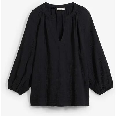 bonprix Blúzka, oversize z mušelínu, z čistej bavlny 42 female bonprix Blúzka, oversize z mušelínu, z čistej bavlny 42 female