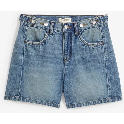 bonprix Džínsové šortky Mid Waist, streč 42 female bonprix Džínsové šortky Mid Waist, streč 42 female