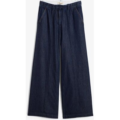 bonprix Džínsy wide-leg, vysoký pás, super soft 48 female bonprix Džínsy wide-leg, vysoký pás, super soft 48 female