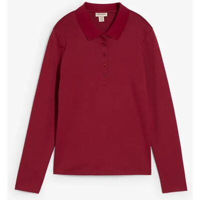 bonprix Polo tričko z ťažkej bio bavlny 44/46 female bonprix Polo tričko z ťažkej bio bavlny 44/46 female