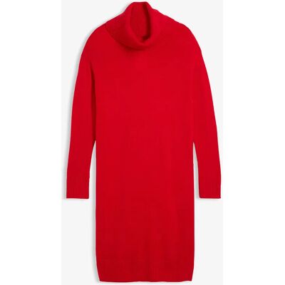 bonprix Pletené šaty oversize s rolákom 48/50 female bonprix Pletené šaty oversize s rolákom 48/50 female