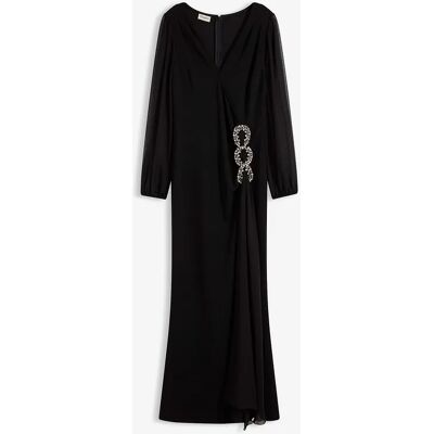 bonprix Maxi šaty so štrasovou aplikáciou 34 female bonprix Maxi šaty so štrasovou aplikáciou 34 female