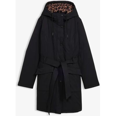 bonprix Krátky kabát, outdoor, nepremokavý, s opaskom, leopardia podšívka 40 female bonprix Krátky kabát, outdoor, nepremokavý, s opaskom, leopardia podšívka 40 female