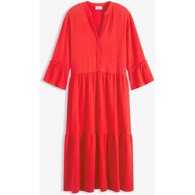 bonprix Maxi šaty z mäkkého mušelínu 36 female bonprix Maxi šaty z mäkkého mušelínu 36 female
