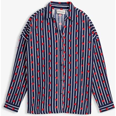 bonprix Košeľová blúzka, oversize z mäkkého mušelínu 40 female bonprix Košeľová blúzka, oversize z mäkkého mušelínu 40 female