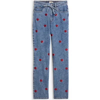 bonprix Džínsy straight, Loose, High Waist 50 female bonprix Džínsy straight, Loose, High Waist 50 female