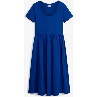 bonprix Džersejové šaty s krátkym rukávom, v mixe materiálov 44/46 female bonprix Džersejové šaty s krátkym rukávom, v mixe materiálov 44/46 female
