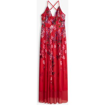 bonprix Maxi šaty z jemného tylu s ramienkami 32 female bonprix Maxi šaty z jemného tylu s ramienkami 32 female