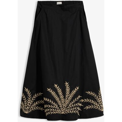 bonprix Maxi sukňa s výšivkou 46 female bonprix Maxi sukňa s výšivkou 46 female