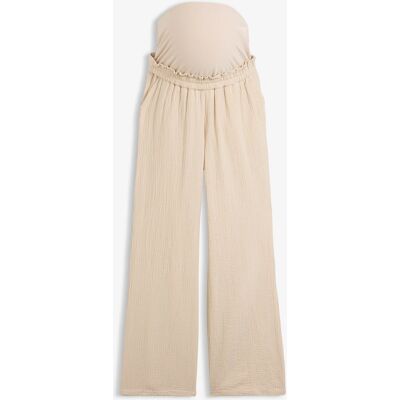 bonprix Materské nohavice z bavlneného mušelínu, Loose Fit 34 female bonprix Materské nohavice z bavlneného mušelínu, Loose Fit 34 female