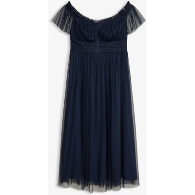 bonprix Maxi šaty z jemného tylu 40 female bonprix Maxi šaty z jemného tylu 40 female