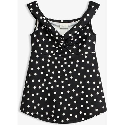 bonprix Tričko s odhalenými plecami s hlbokým výstrihom 48/50 female bonprix Tričko s odhalenými plecami s hlbokým výstrihom 48/50 female