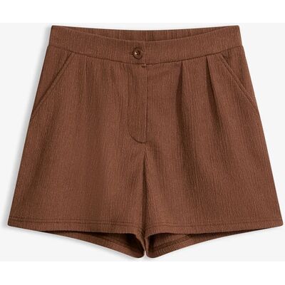 bonprix Chino šortky zo štruktúrovaného krepu 48/50 female bonprix Chino šortky zo štruktúrovaného krepu 48/50 female