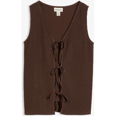 bonprix Top zo štruktúrovaného materiálu 48/50 female bonprix Top zo štruktúrovaného materiálu 48/50 female