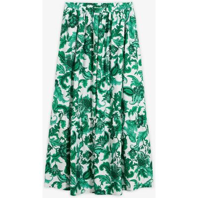 bonprix Maxi sukňa z padavého viskózového mixu 40 female bonprix Maxi sukňa z padavého viskózového mixu 40 female
