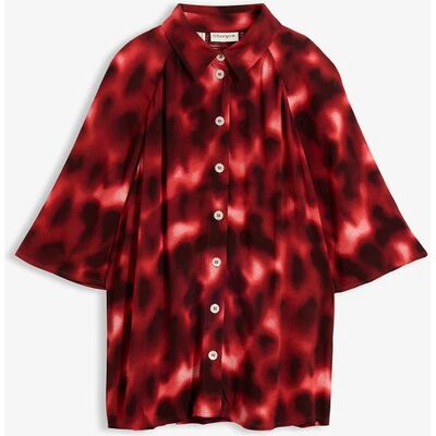 bonprix Oversize-blúzka zo štruktúrovanej viskózy 44 female bonprix Oversize-blúzka zo štruktúrovanej viskózy 44 female