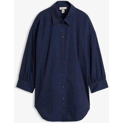bonprix Blúzka oversize s 3/4-rukávom z bavlny 48 female bonprix Blúzka oversize s 3/4-rukávom z bavlny 48 female