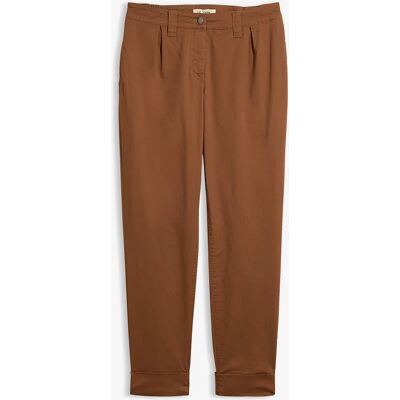 bonprix Chino nohavice z elastického bavlneného mixu, po členky 48 female bonprix Chino nohavice z elastického bavlneného mixu, po členky 48 female