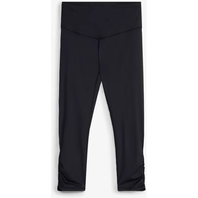 bonprix Ultra ľahké športové capri legíny s riasením, rýchloschnúce 56/58 female bonprix Ultra ľahké športové capri legíny s riasením, rýchloschnúce 56/58 female