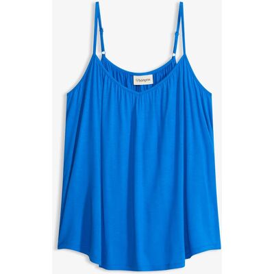 bonprix Top na tenké ramienka z padavej viskózy 48/50 female bonprix Top na tenké ramienka z padavej viskózy 48/50 female