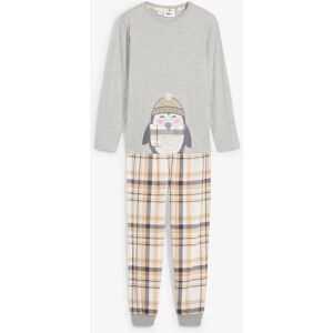 bonprix Detské pyžamo s flanelovými nohavicami (2-dielna sada) 116/122 unisex bonprix Detské pyžamo s flanelovými nohavicami (2-dielna sada) 116/122 unisex