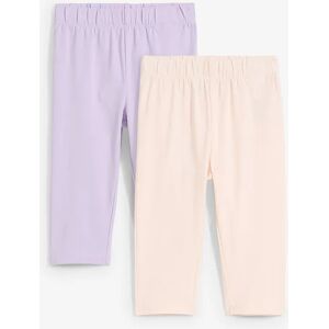 bonprix Capri legíny z elastickej bio bavlny (2 ks) 92/98 female bonprix Capri legíny z elastickej bio bavlny (2 ks) 92/98 female