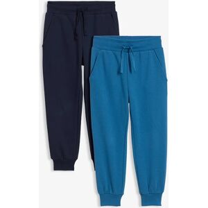 bonprix Joggingové tepláky z mäkkého mixu bavlny (2 ks v balení) 116/122 male bonprix Joggingové tepláky z mäkkého mixu bavlny (2 ks v balení) 116/122 male