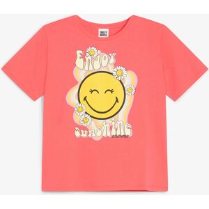 bonprix Tričko z čistej bavlny Smiley 152 female bonprix Tričko z čistej bavlny Smiley 152 female