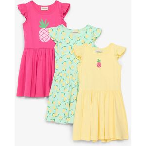 bonprix Džersejové šaty z čistej bio bavlny (3 ks v balení) 98 female bonprix Džersejové šaty z čistej bio bavlny (3 ks v balení) 98 female