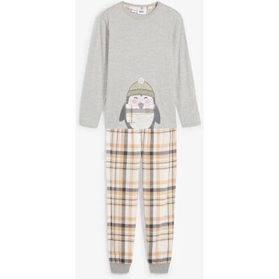 bonprix Detské pyžamo s flanelovými nohavicami (2-dielna sada) 116/122 unisex bonprix Detské pyžamo s flanelovými nohavicami (2-dielna sada) 116/122 unisex