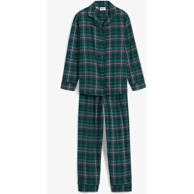bonprix Detské tkané pyžamo z flanelu (2-dielna sada) 164/170 unisex bonprix Detské tkané pyžamo z flanelu (2-dielna sada) 164/170 unisex
