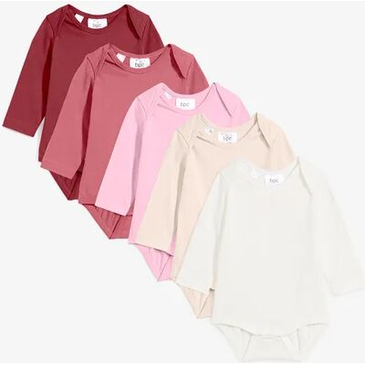 bonprix Body s dlhým rukávom, z bio bavlny (5 ks) 56/62 unisex bonprix Body s dlhým rukávom, z bio bavlny (5 ks) 56/62 unisex