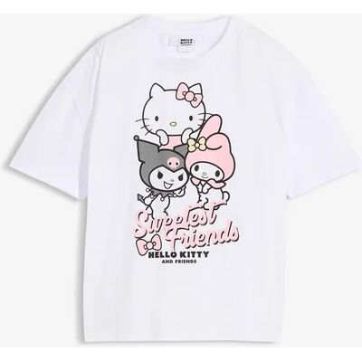 bonprix Oversize-tričko z čistej bavlny, Hello Kitty 170 female bonprix Oversize-tričko z čistej bavlny, Hello Kitty 170 female