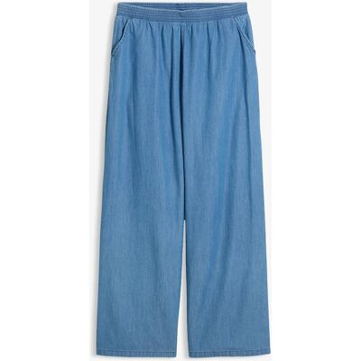 bonprix Džínsy wide-leg z čistej bio bavlny 146 female bonprix Džínsy wide-leg z čistej bio bavlny 146 female