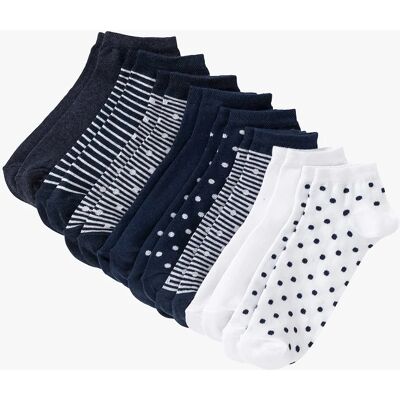 bonprix Ponožky do tenisiek 35-38 unisex bonprix Ponožky do tenisiek 35-38 unisex