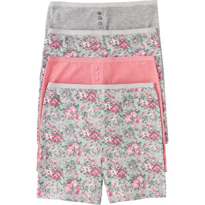bonprix Dámske boxerky (4 ks), z mäkkej bavlny 40/42 female bonprix Dámske boxerky (4 ks), z mäkkej bavlny 40/42 female