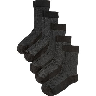 bonprix Ponožky s potlačenou mažetou (5 ks) 43-46 unisex bonprix Ponožky s potlačenou mažetou (5 ks) 43-46 unisex