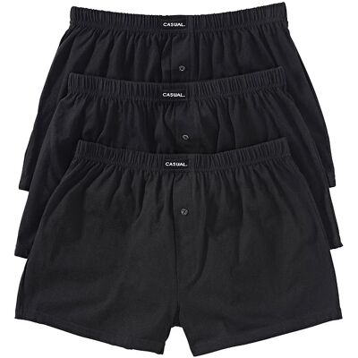 bonprix Voľné džersejové boxerky z bavlny (3 ks) 5 (M) male bonprix Voľné džersejové boxerky z bavlny (3 ks) 5 (M) male