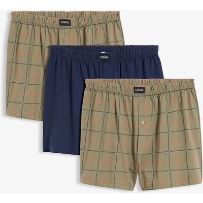 bonprix Boxerky, široké (3 ks v balení) 10 (4XL) male bonprix Boxerky, široké (3 ks v balení) 10 (4XL) male